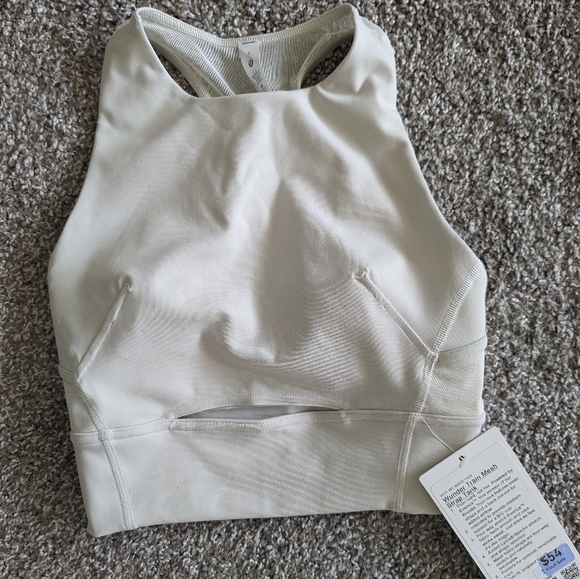 BNWT Lululemon Wunder Train Mesh Strap Tank - Picture 6 of 10